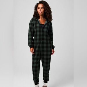 Fabletics fleece jumpsuit
